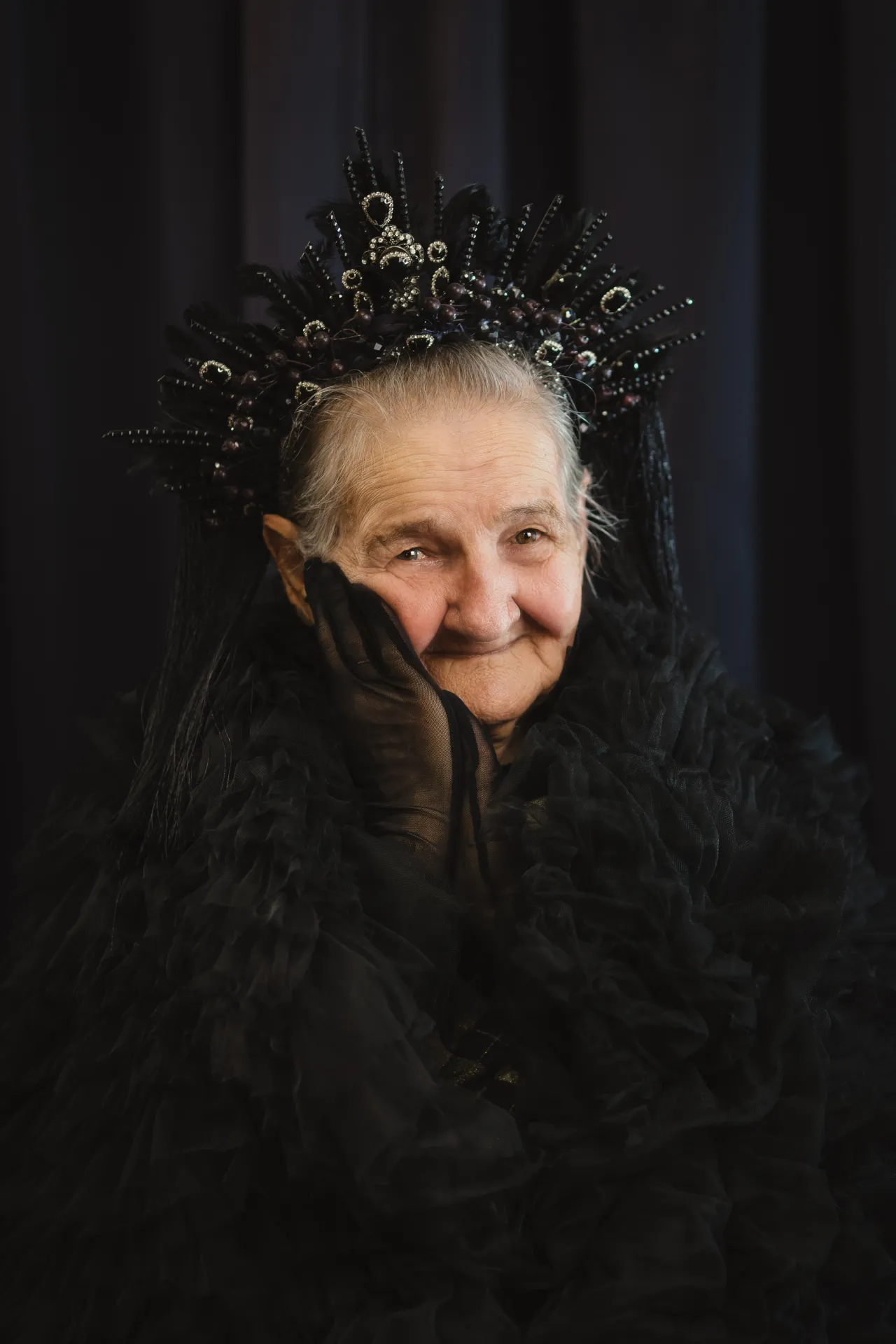 Fotosesija pansionātā