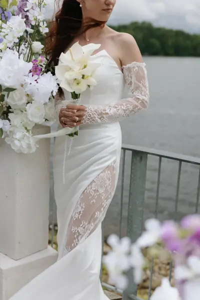 Kāzu ceremonija un fotosesija Likteņdārzā