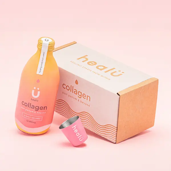 Wellness drink product photography