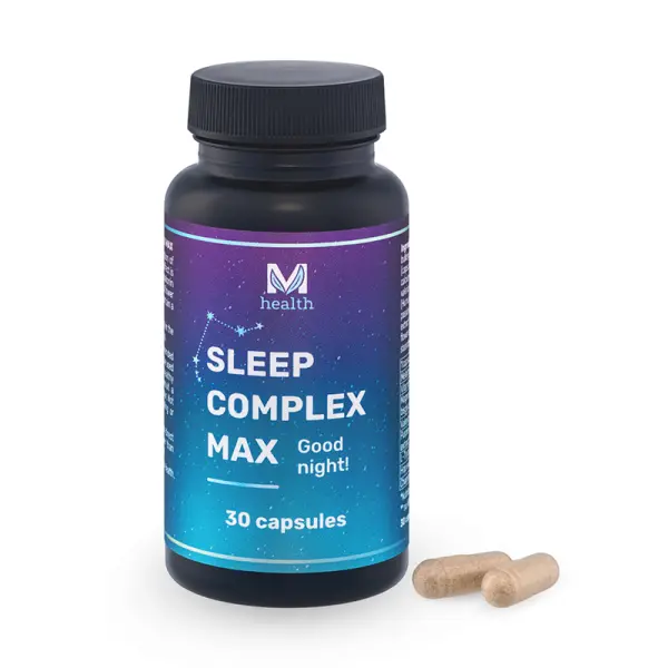 Supplement product photo on white background